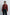Tonni Cropped Leather Jacket Cherry