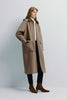 Jacob Hoody Coat Brown