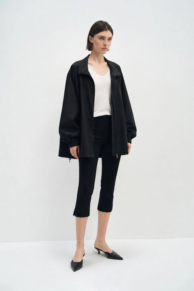 Corben Zip Front Parachute Jacket