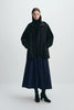 Corben Zip Front Parachute Jacket Black