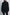 Corben Zip Front Parachute Jacket Black