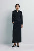 Lenn Fitted Short Blazer Black