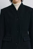 Camberly Collarless Short Blazer Black
