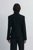 Camberly Collarless Short Blazer Black