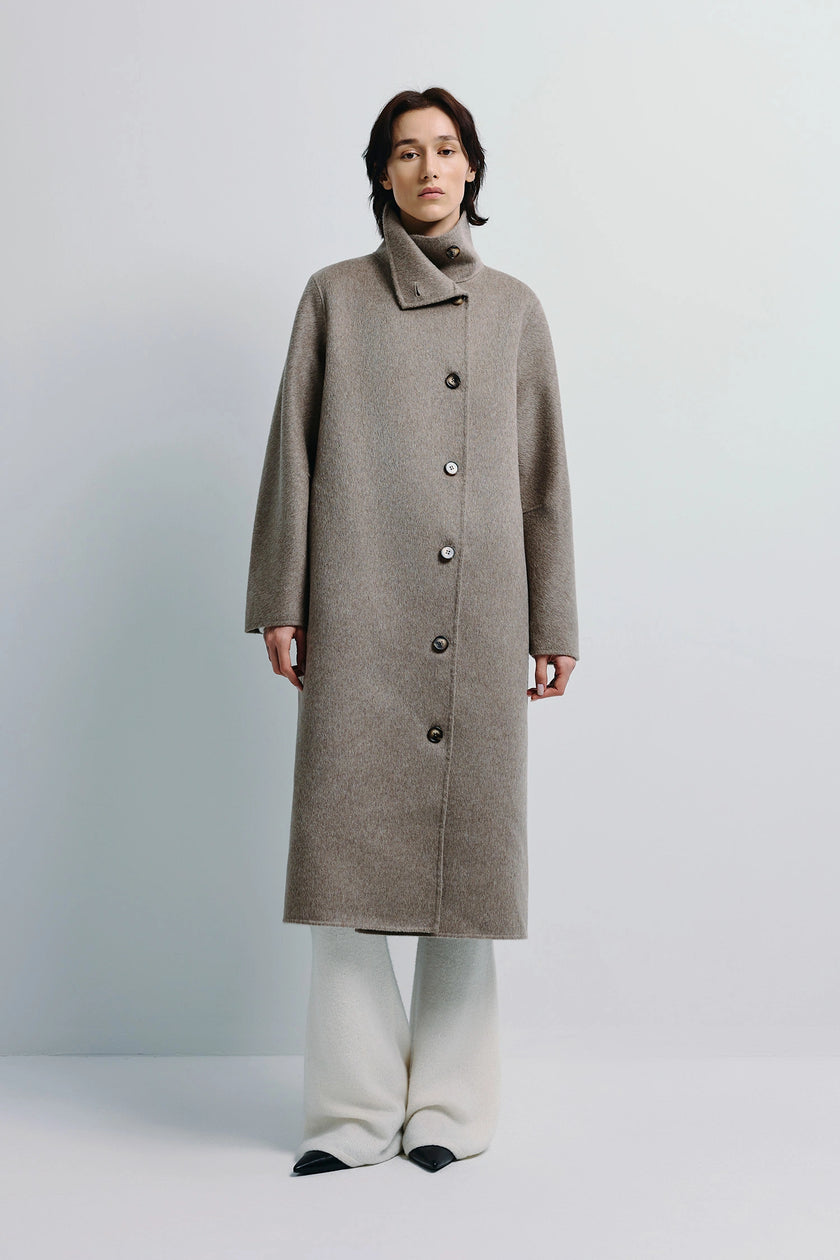 Eligio Handmade Coat H.Taupe