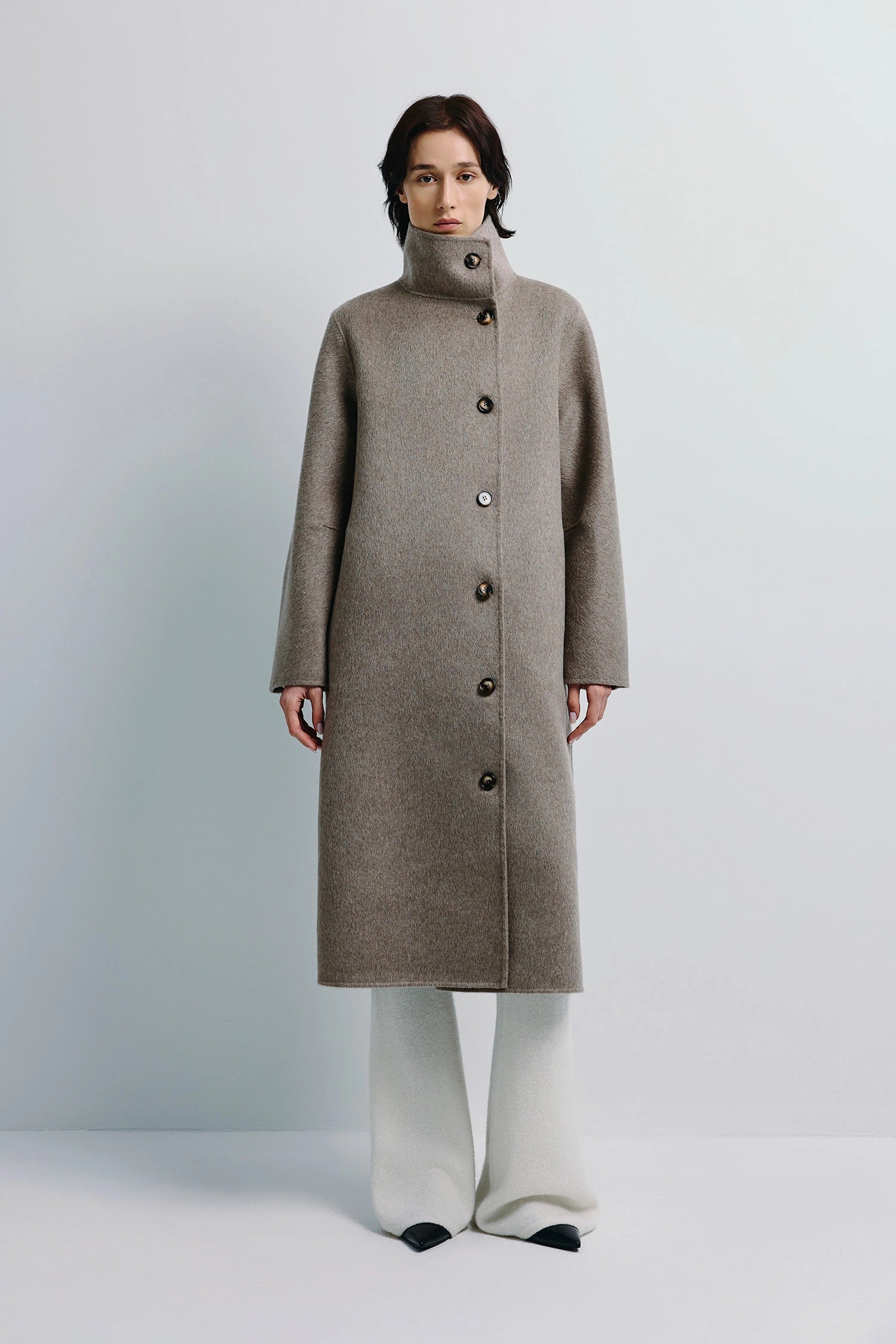 Eligio Handmade Coat H.Taupe