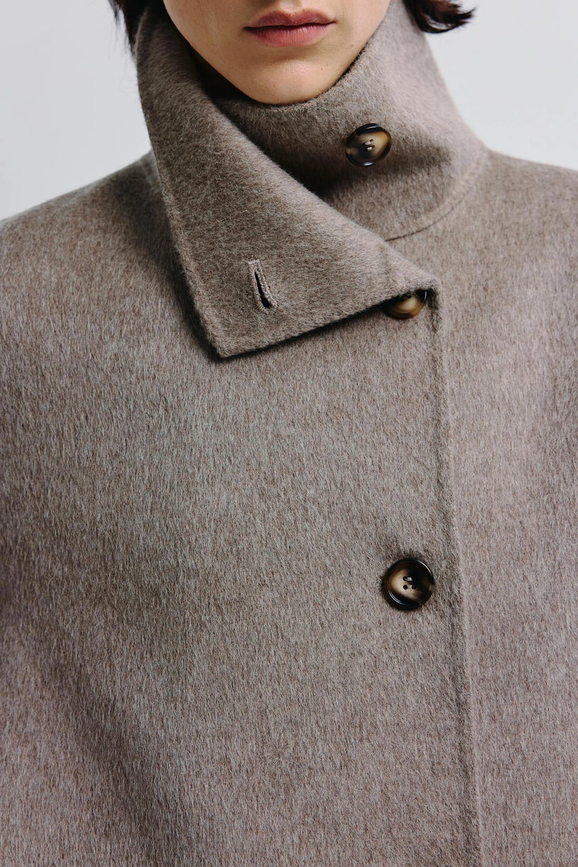 Eligio Handmade Coat H.Taupe