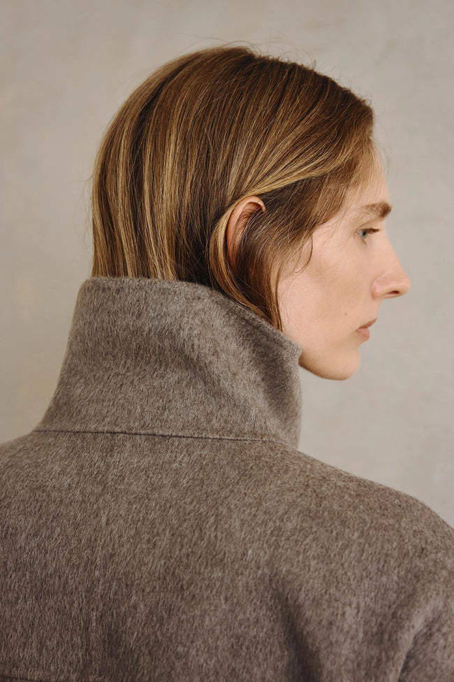 Eligio Handmade Coat H.Taupe