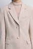 Ellison Oversized Shoulder Blazer Pebble