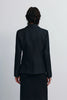 Jin Slim Waist Wool Blazer Black
