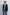 Jin Slim Waist Wool Blazer Navy
