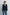 Jin Slim Waist Wool Blazer Navy