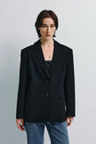 Walker Oversized Blazer Black