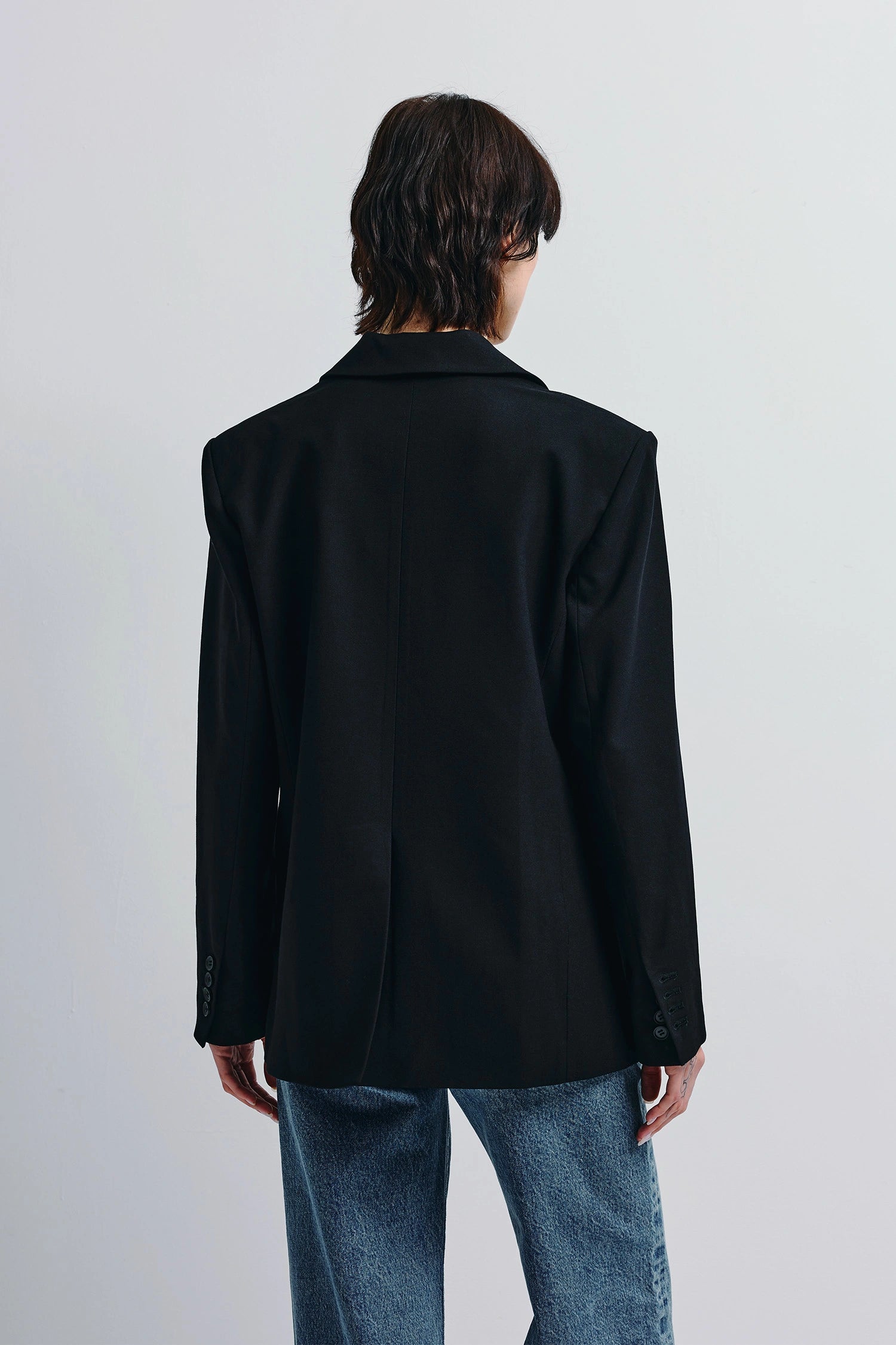 Walker Oversized Blazer Black