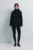 Donnes Quilted Hoody Jacket Black