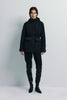 Donnes Quilted Hoody Jacket Black