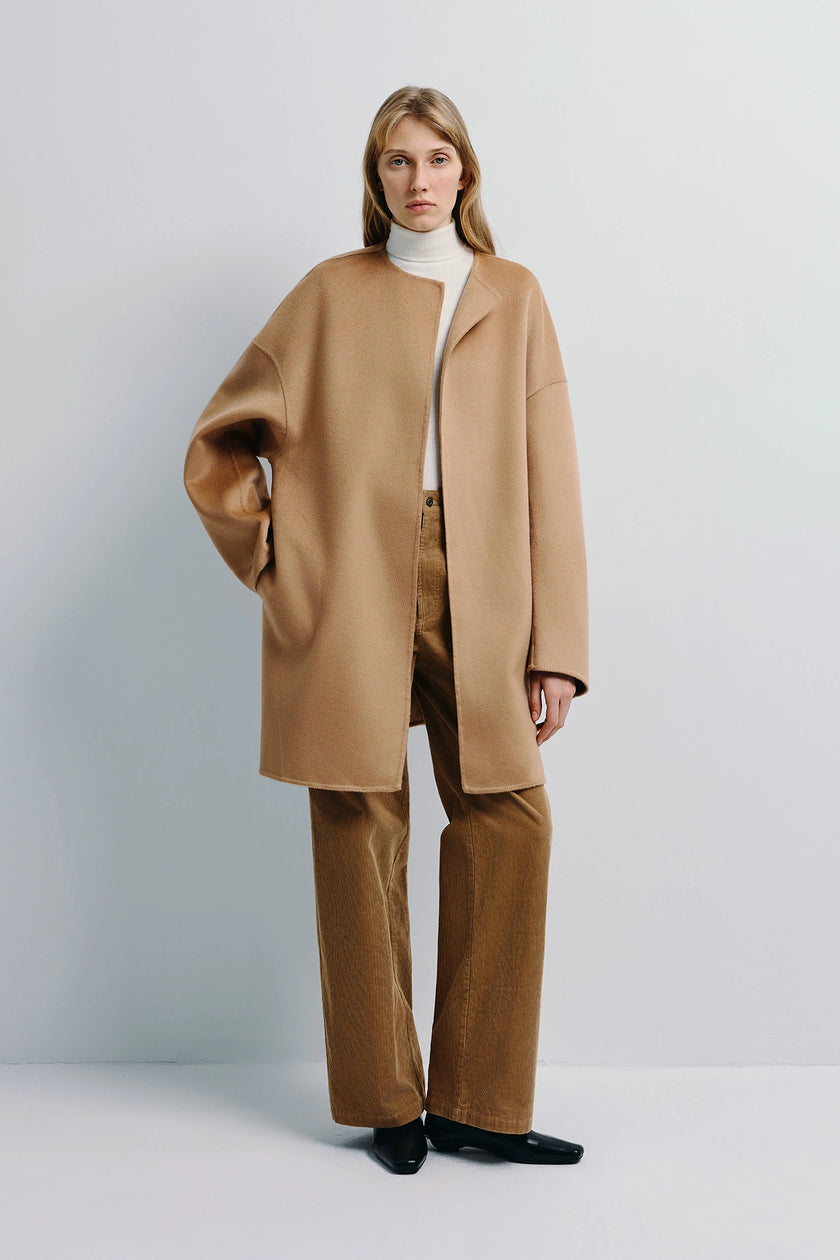 Elide Handmade Coat Camel