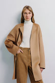 Elide Handmade Coat Camel