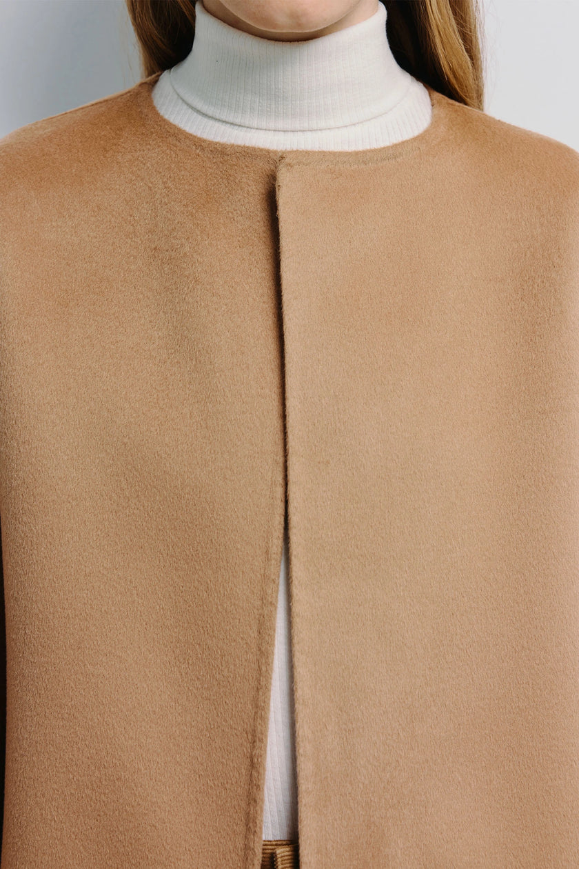 Elide Handmade Coat Camel