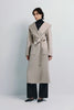 Lesley Robe Handmade Coat Taupe Grey