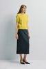 Leta Crewneck Sweater Celestial Yellow