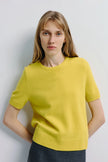 Leta Crewneck Sweater Celestial Yellow