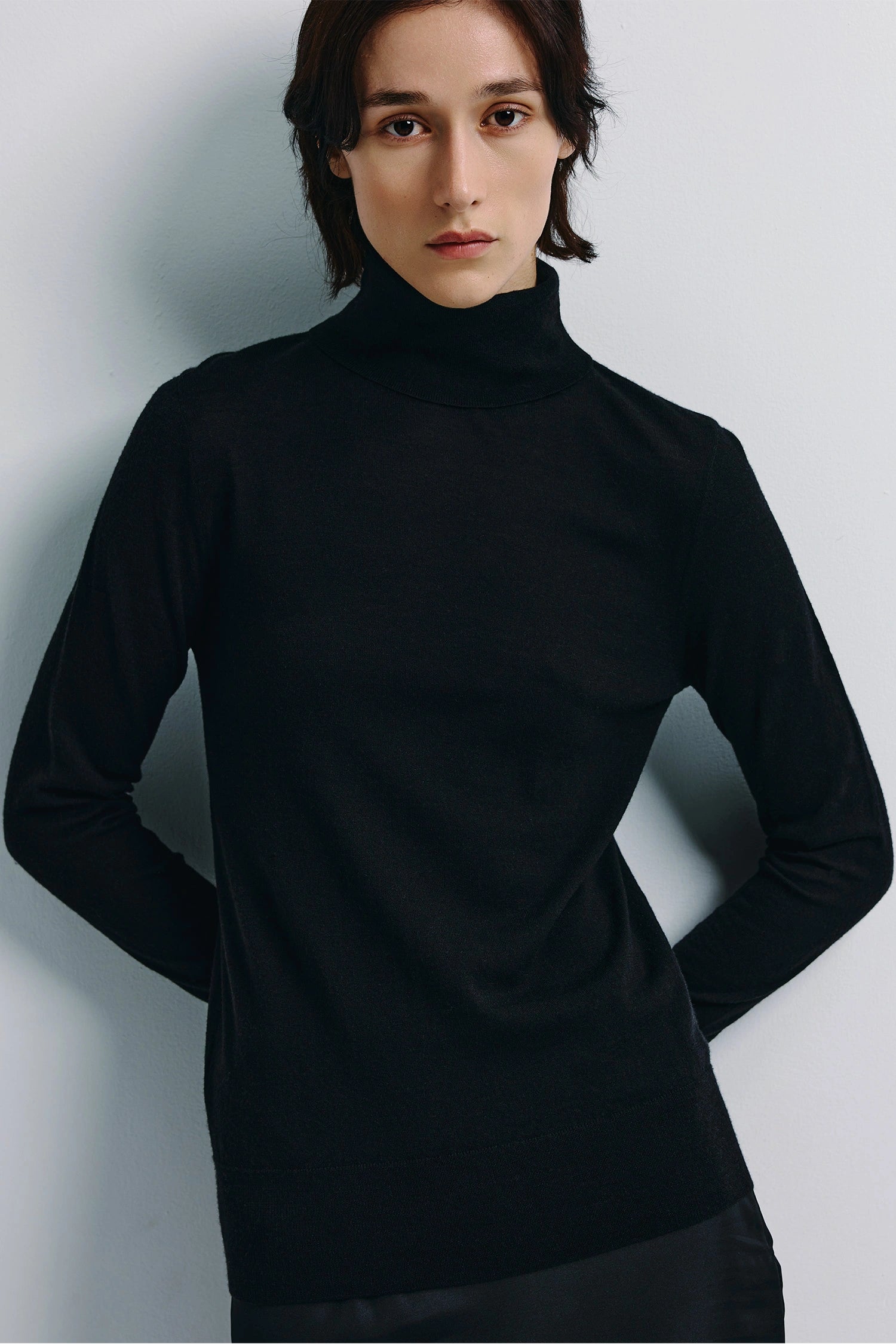 Roanne Turtlenck Pullover Sweater Black