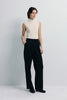 Lilou Sleeveless Turtleneck Top Creme