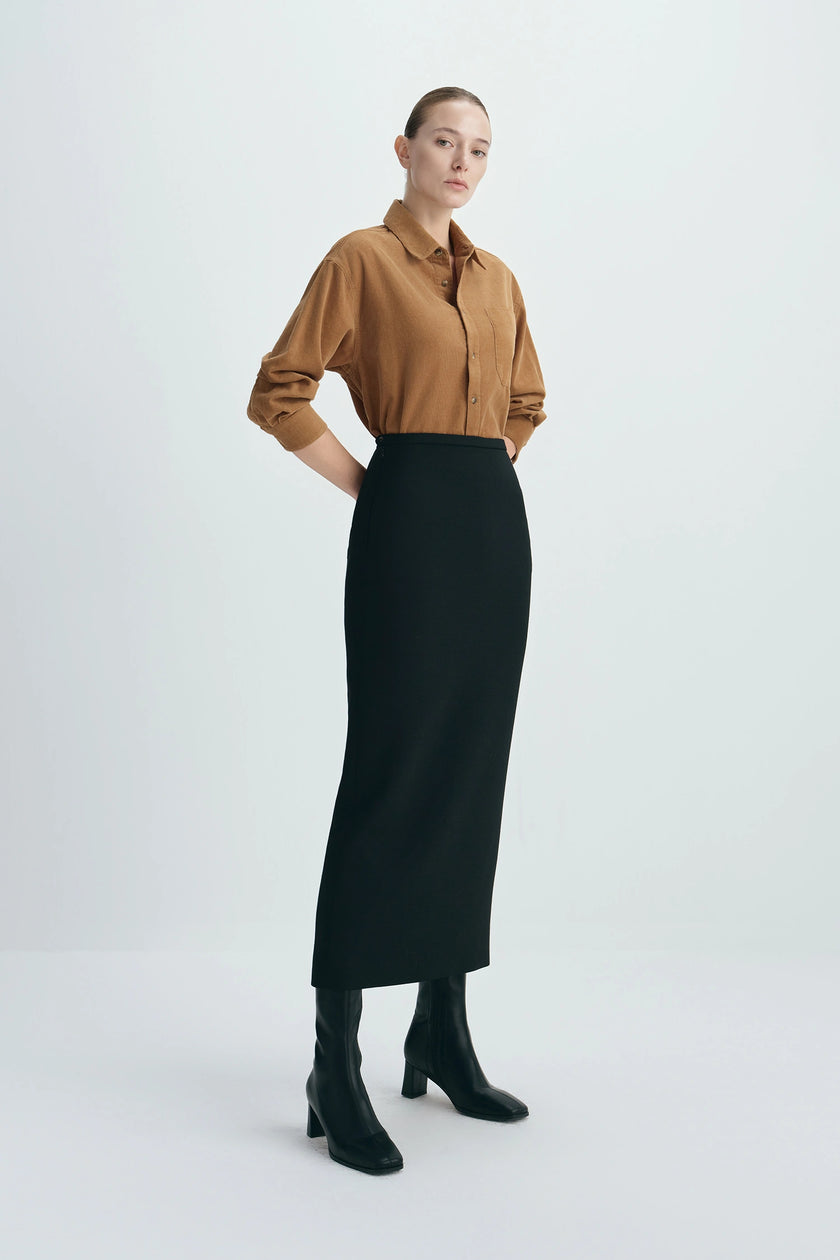 Maris Corduroy Shirt Camel