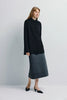 Darrion Pointy Collared Shirt Black