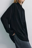 Darrion Pointy Collared Shirt Black
