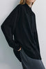 Darrion Pointy Collared Shirt Black