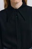Darrion Pointy Collared Shirt Black