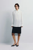 Darrion Pointy Collared Shirt White