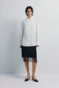 Darrion Pointy Collared Shirt White