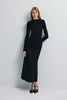 Wren FIne Knit Boatneck Top Black