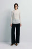 Selly Wool Blend Top Creme