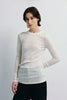 Selly Wool Blend Top Creme