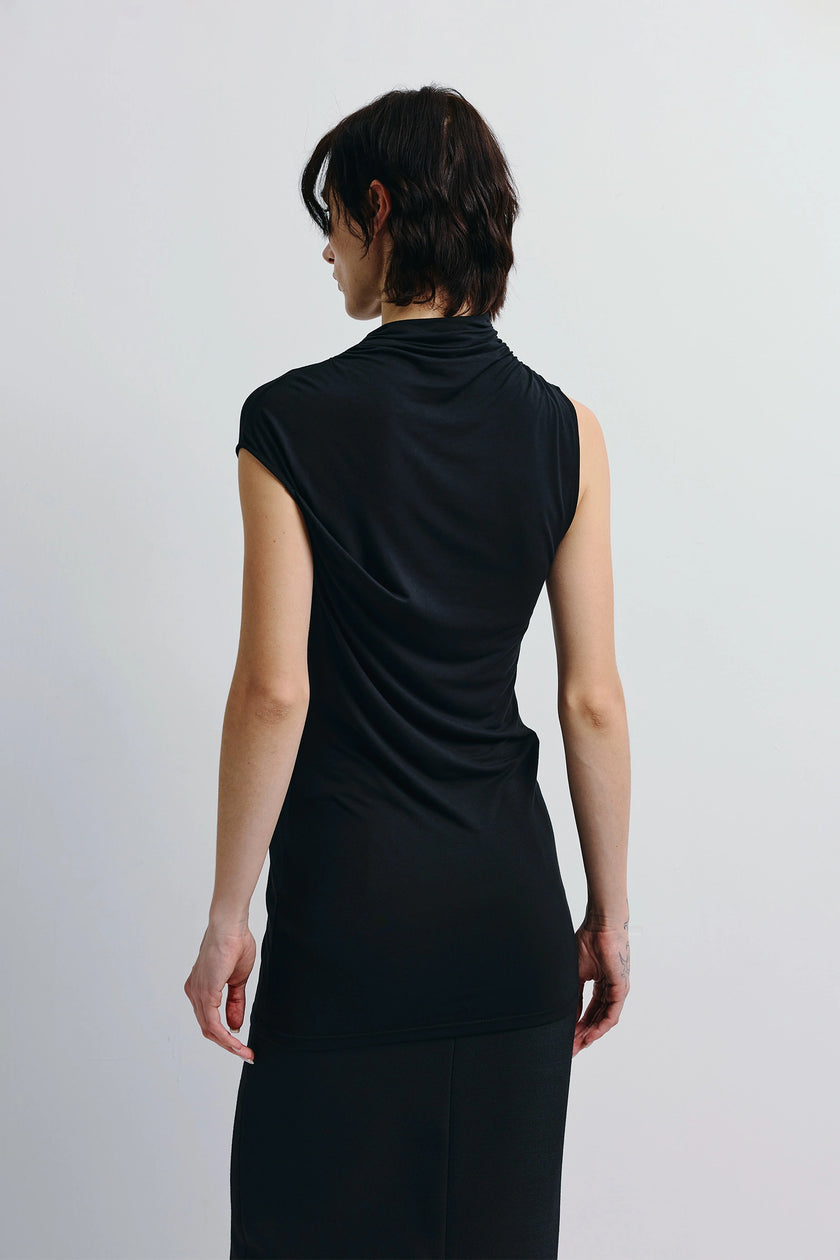 Deon Drapey Top Black