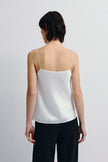 Jett Silk Cami Top Whitte
