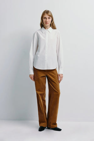 Benny Poplin Shirt White