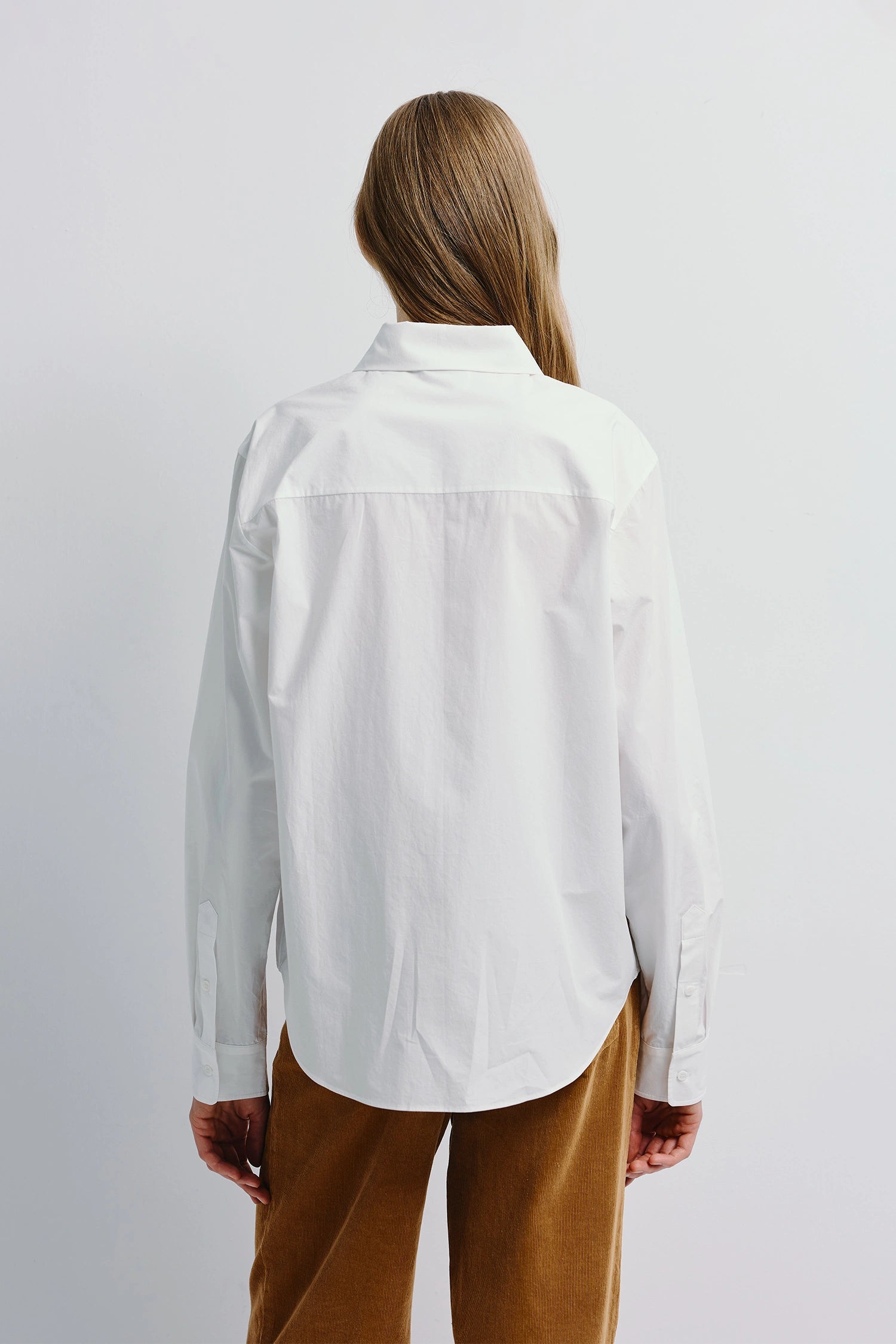 Benny Poplin Shirt White