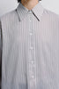Benji Striped Shirt Taupe Grey