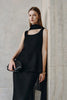 Corinna Peplum Top Black