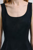 Corinna Peplum Top Black