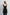 Corinna Peplum Top Black