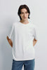 Owen Boxy Crewneck Tee White