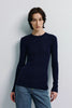 Harlette Wool Knit Top Future Dusk