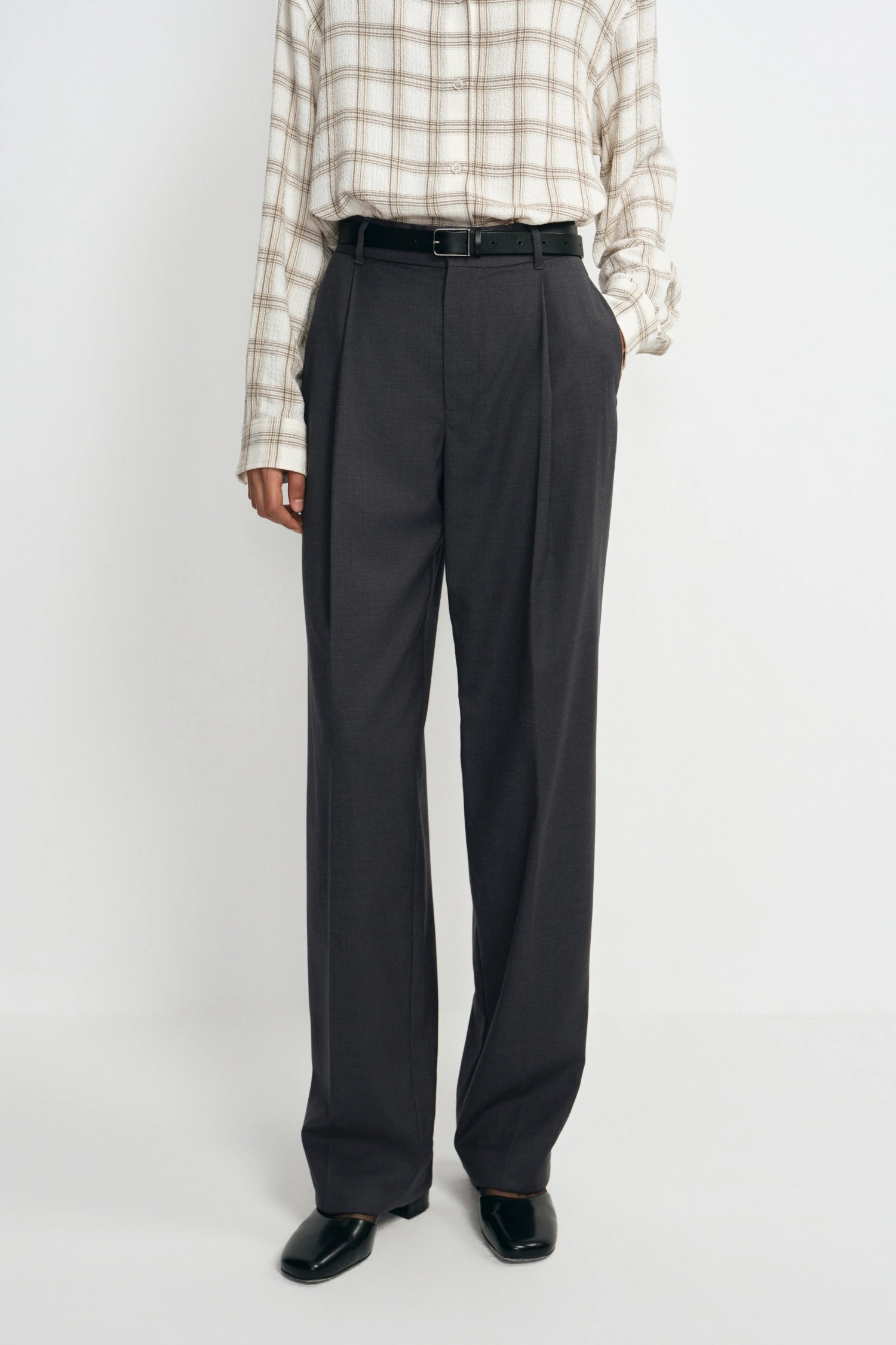 Maella Pleat Front Tailored Pant