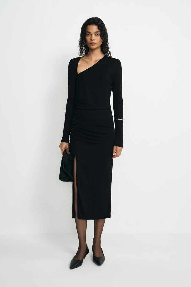 Isabeau Slit Front Dress